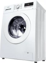 Узкая стиральная машина Атлант СМА 60У1218-T-00 автоматическая, загрузка до 6 кг, отжим 1200 об/мин, инверторный двигатель, класс A+++, 12 программ — изображение 2